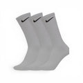 Nike everyday cotton cushioned crew socks(3 pairs) white/Black 8-11